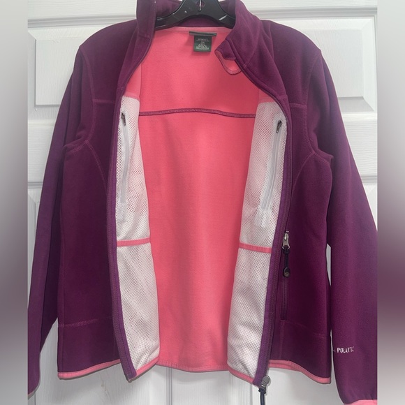 L L Bean Polartec Fleece Jacket Full Zip Up - Picture 3 of 7